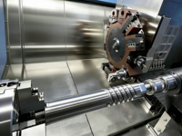 Tour CNC à banc incliné DONGS TCK52DDY avec axe Y et outils motorisés, centre de tournage horizontal multitâches