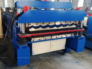 Tuile trapézoïdale et vitrée de nouveau Style formant la machine Machine à tôle de toiture monocouche pompe à moteur automatique en tôle - Product Image 4