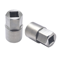 Manivela de Acero Inoxidable Mejorada para Neumático de Repuesto, Mecanizada por CNC, con Accionamiento Cuadrado de 1/2 Pulgada, Reemplazo del OE 51942-28010