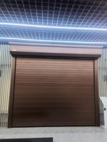 Portes à enroulement en acier avec déverrouillage manuel d'urgence, fonctionnement sécurisé en cas de panne de courant pour portail d'atelier industriel