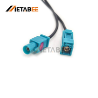 Câble d'extension vidéo HD Fakra Z mâle vers femelle universel 50CM 50 Ohm coaxial