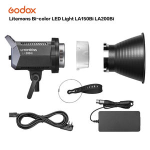 Godox-lampe LED pour Studio photo et vidéo, LA200BI, jaune et blanc, 2800-6500K, 190W, CRI96 + TLCI97 + <span class=keywords><strong>BW</strong></span>, 5600 - Product Image 4
