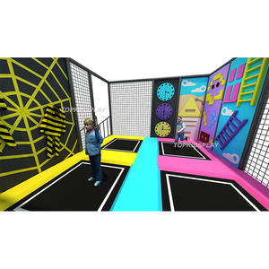 Детская игровая зона мини-батут для прыжков на батуте крытый батут парк с Баскетбольным обручем для детей и взрослых - Product Image 3