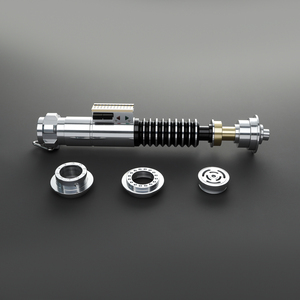 Sabres Nexus&LGT NO.059-2 <span class=keywords><strong>Luke</strong></span> <span class=keywords><strong>Skywalker</strong></span> V1 Xeno Pixel Proffieboard RGB en alliage d'aluminium 6063 CNC avec poignée Pogo Core Lightsaber - Product Image 4