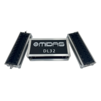 Flight case sur mesure OEM/ODM 3U pour console de mixage Midas DL32, haut-parleur, amplificateur, avec intérieur en bois, étanche IP67
