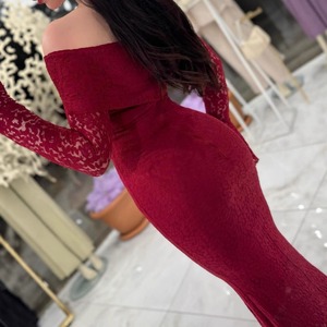 Abito sexy senza spalline in pizzo, abbigliamento gotico da donna, maniche lunghe, abiti casual <span class=keywords><strong>bianchi</strong></span>, elegante abito da donna, balle di <span class=keywords><strong>vestiti</strong></span> misti all'ingrosso - Product Image 2