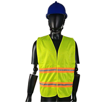 Chaleco de Seguridad Reflectante ANSI Clase 2 EN ISO Clase 2 Ropa de Trabajo para Seguridad en Obras de Construcción Logotipo Personalizado Transpirable