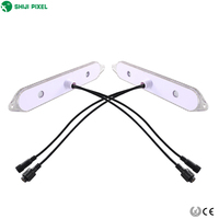 Lumière LED à points RVB intelligente adressable SHIJI, étanche, DC24V, UCS2903, 280*45MM, pour l'amusement