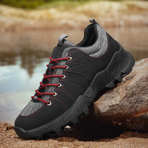 Chaussures pour hommes, style automne 2025, bottes de travail antidérapantes, semelles épaisses et souples, baskets pour hommes, chaussures de randonnée et de montagne en plein air - Product Image 2