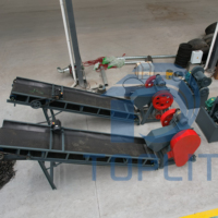 Ligne de production professionnelle de granulés de caoutchouc haute capacité avec machines de recyclage et de granulation de pneus à moteur performant