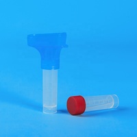 Tubes à essai de kit de salive d'ADN en gros avec le collecteur de rendement maximum produit de tube à essai de sang d'usine de la Chine