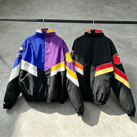 Veste coupe-vent légère personnalisée OEM pour streetwear, veste d'hiver zippée, veste d'hiver pour homme, fournisseur de vêtements de streetwear pour l'extérieur