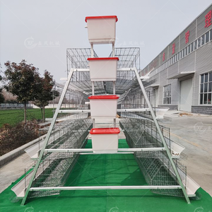 Jaula de Cría Automática para Gallinas de 3/4 Niveles, Tipo Nuevo, Acero Q235 Galvanizado en Caliente, Capacidad para 90-160 Gallinas - Product Image 3