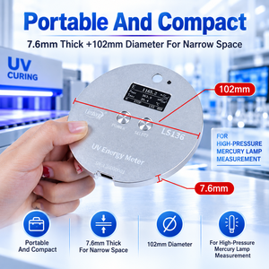 Medidor de Energía UV de Bolsillo Linshang LS136 para Medición de Irradiancia y Dosis de Lámparas de Curado de 365nm - Product Image 4