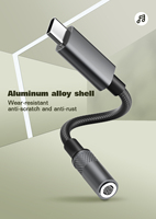 LDNIO LSY80c Câble de contrôle de fil audio Hi-Fi USB-C à 3.5mm femelle avec puce audio DAC