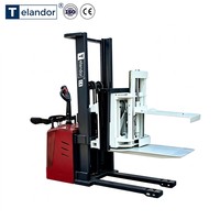 Solutions sur mesure : gerbeurs électriques personnalisés avec décélération en virage pour le manutention en terminal portuaire