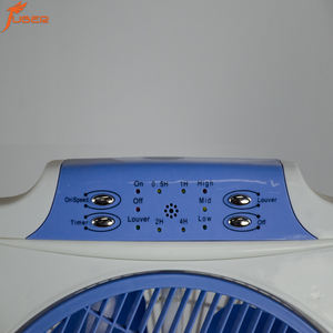 <span class=keywords><strong>JUBER</strong></span> Ventilador de soporte de caja de plástico con ajuste de altura Vertical de ajuste eléctrico de 12 pulgadas para el hogar - Product Image 2