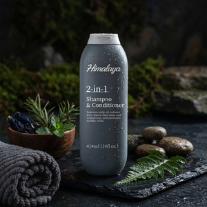 Shampooing et après-shampoing 2-en-1 fabriqué à Guangzhou, soin capillaire anti-frisottis et volumisant pour hommes - Product Image 1