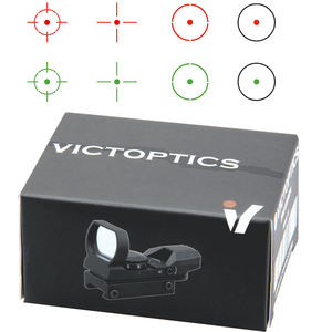 OEM के थोक 1x23x34 होलोग्राफिक दृष्टि समायोज्य 4 Reticles सामरिक खुले इलेक्ट्रो रेड और ग्रीन डॉट पलटा लाल डॉट दृष्टि - Product Image 6