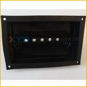 Fourniture en gros de pièces d'origine XCMG pour niveleuses GR165/180/215 : Cache-poussière de levier de commande en cuir et manchon en caoutchouc - Product Image 5