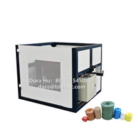 Máquina de Torcer y Enrollar Cuerda de Plástico PP con Motor, Diámetro de Bobina Ajustable de 2-8 mm