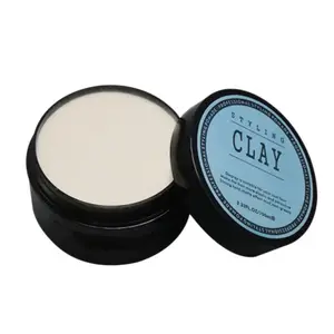 Hot Selling Private Label Firm Matte Wax Styling Balm Strong Hair Styling Wax Hair Clay For Men Hair Styling 100g