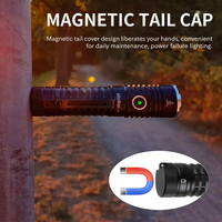 Lampe torche LED rechargeable Wurkkos TS22 XHP70.3, 4500LM, haute luminosité, EDC, portable, pour le camping en plein air, lampe de secours, queue magnétique