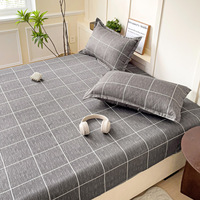 Nouveauté : Drap-housse élégant et moderne (tailles lit simple/double) |   Housse de lit anti-poussière et protectrice