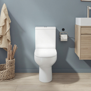 Sunrise P Trap Installé <span class=keywords><strong>Toilette</strong></span> à double chasse Taille compacte avec option de siège à fermeture douce Réduction du <span class=keywords><strong>bruit</strong></span> Caractéristique Apparence élégante - Product Image 4