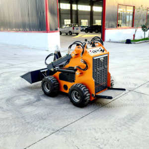 Spedizione Gratuita Mini Skid Steer con Caricatore Frontale da 380 kg e Accessori, Skid Steer Cingolato, Terna, Skid Steer - Product Image 6