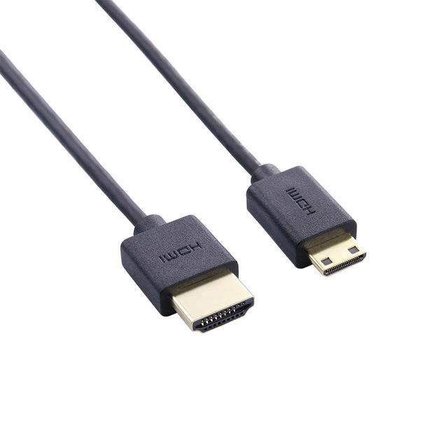 Câble HDMI 2160P HDR ARC, nouveau, Super fin et souple, pour PC TV