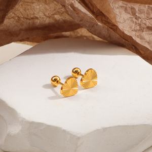 <span class=keywords><strong>Pendientes</strong></span> de Acero Inoxidable para Mujer, Tipo Broche, Sin Decoloración, Ideales para Baño y Dormir, No Necesitan Retirarse, <span class=keywords><strong>Pendientes</strong></span> Modernos - Product Image 2