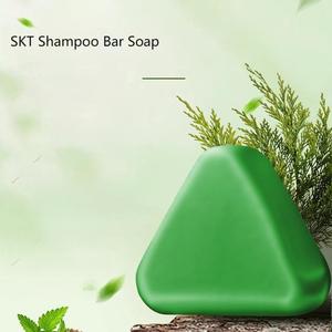 Savon shampoing aux herbes naturel en stock/personnalisé Thuja Orientalis Barre shampoing en forme <span class=keywords><strong>de</strong></span> triangle Savon contrôle <span class=keywords><strong>de</strong></span> l'huile Savon capillaire - Product Image 4