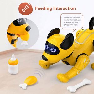 Meilleure Vente <span class=keywords><strong>2022</strong></span> : Jouet Électronique Intelligent pour Enfants, Chien <span class=keywords><strong>Robot</strong></span> Interactif IA Télécommandé (RC) qui Marche, Modèle Bionique - Product Image 4