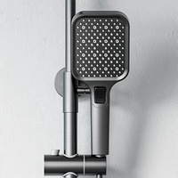 intelligent système de douche thermostatique en laiton Installation dissimulée salle de bain ensemble de douche clé de Piano