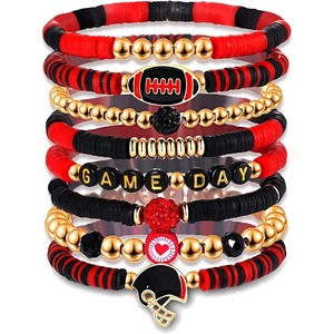 Set di Braccialetti con Perline in Lega e Perle Imitate, Elastici, Vendita Diretta dalla Fabbrica, Commercio <span class=keywords><strong>all</strong></span>'Ingrosso - Product Image 6