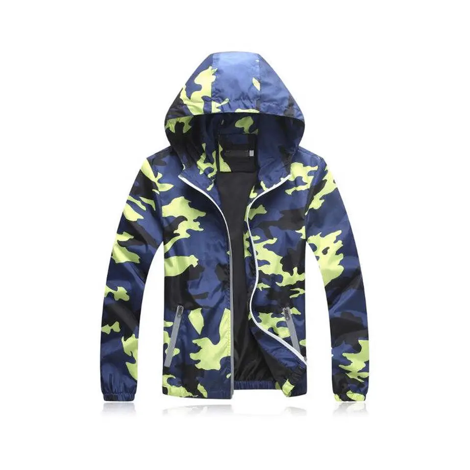 Free Sample In Stock Sports Zipper Hoodie Men's Windproof Jackets Winter Jacket Men Custom Plus Size Jacket