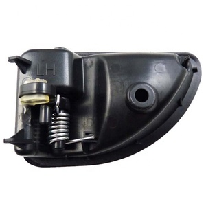 Maniglia interna interna interna interna interna della porta della portiera anteriore posteriore della vettura compatibile con KANGOO <span class=keywords><strong>TWINGO</strong></span> 8200247802 nero - Product Image 3