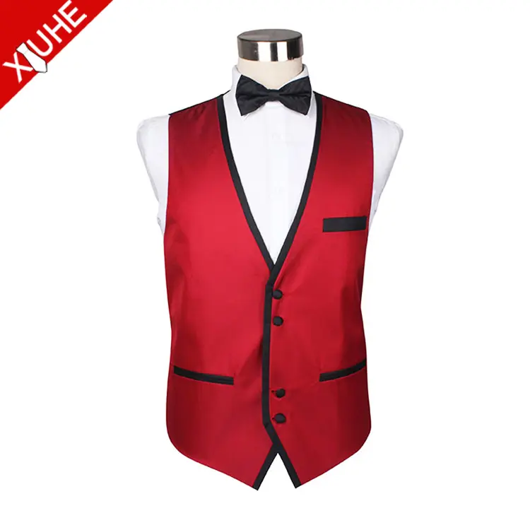 Casual Cheap Promotional Uniform Mens Waistcoat