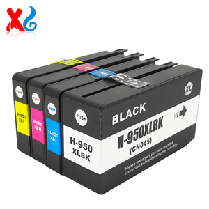 Cartouche d'encre 950XL et 951XL, Compatible avec <span class=keywords><strong>HP</strong></span> <span class=keywords><strong>Officejet</strong></span> <span class=keywords><strong>Pro</strong></span> <span class=keywords><strong>8610</strong></span>, 8620, 8600, 8100, 251DW, 276DW, CN045AN, CN046AN, pour appareil d'impression - Product Image 1