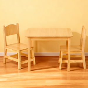 Eduland Montessori đồ nội thất gỗ Set mẫu giáo lớp học thiết kế cho mầm non mẫu giáo bảng & Ghế Set cho trẻ em - Product Image 2