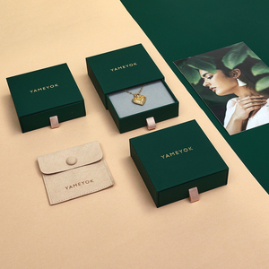 Boyang Hộp Đựng Đồ Trang Sức Có Vòng Đeo Tay Bông Tai Trượt Bằng Giấy Các Tông Tùy Chỉnh Hộp Ngăn Kéo Trang Sức - Product Image 2