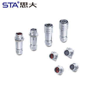 IP67 Aviation Plug Socket Schnell anschluss Elektrisches Kabel Kabel SF10 Wasserdichter Stecker 2 3 4 5 6 7 9 Pins - Product Image 2