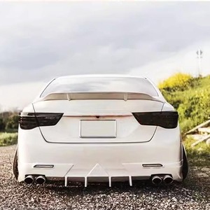 Spoiler Posteriore Toyota Mark <span class=keywords><strong>X</strong></span> Esclusivo in ABS, Spoiler Modificato Stile R Sportivo, Alettone Posteriore LIP Duchtail per Reiz 2011-2018 - Product Image 2