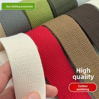 Sangle en toile de coton polyester de 3,8 cm, ruban coloré pour sac à dos, sac d'école, sac à main, accessoires de couture DIY