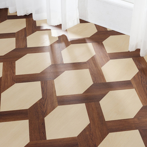 Parquet SPC, Compuesto de Piedra y Plástico, Aspecto Roble, Capa de Desgaste de 0.15mm, Respaldo de EVA para Baño e Interiores, Logotipo Personalizado OEM - Product Image 2