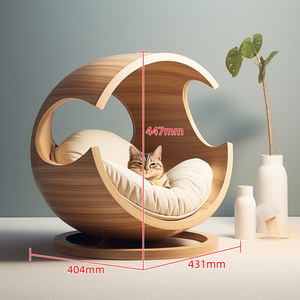 Letti per gatti moderni e mobili casa per animali domestici con letto per gatti di lusso accogliente per gatti - Product Image 4