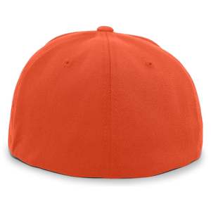 หมวกแฟชั่น สีพื้น ผ้าโพลีเอสเตอร์/คอตตอน ปีกแบน หลายสี สีส้ม สไตล์ฮิปฮอป สำหรับการแสดง กีฬา หมวกทรง 6 แผง แบบฟิต - Product Image 4