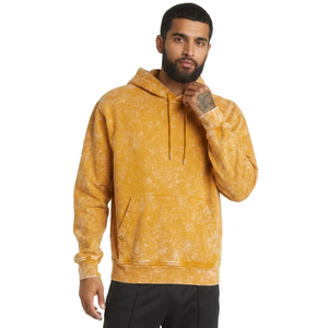 Sudaderas con Capucha con Lavado Ácido al por Mayor 2024, Transpirables, Sostenibles, Resistentes al Viento, Diseño OEM, Sudaderas Térmicas con Lavado Ácido de Primera Calidad - Product Image 1