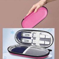 Sac isotherme personnalisé en EVA rigide et étanche pour kit médical, avec fermeture éclair et compartiment intérieur zippé